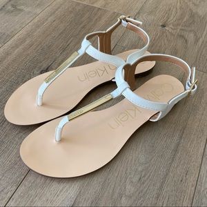 Calvin Klein Samira Sandals - Brand New never worn, size 8